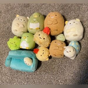 Sumikko Gurashi plushie lot